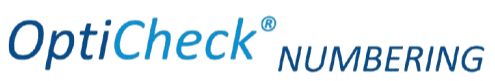 Opticheck Numbering Inspection System